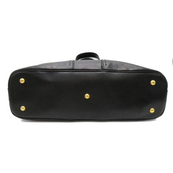 Saint Laurent Leather Yves Bag Tote Black Muse - Picture 4 of 10